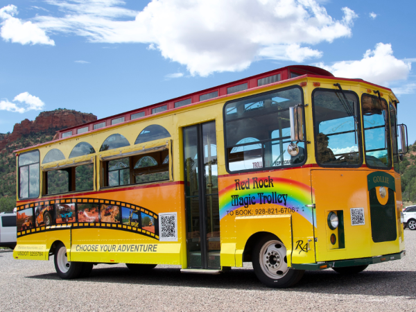 a school bus that is parked on the side of a road